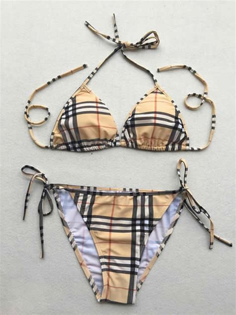 replica burberry bikini|burberry bikinis for women.